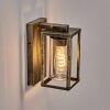 Portalis outdoor wall light, wall light gold, black, 1-light source