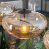 Mertola hanging light, pendant light Amber, 4-light sources