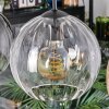 Koyoto hanging light, globe light, pendant light Amber, clear, Smoke-coloured, 4-light sources