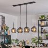 Koyoto hanging light, globe light, pendant light Smoke-coloured, 4-light sources