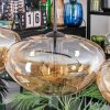 Mertola hanging light, pendant light Amber, 4-light sources
