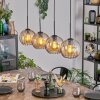 Koyoto hanging light, globe light, pendant light Amber, 4-light sources