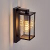Tourega outdoor wall light, wall light black, 1-light source
