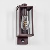 Tourega outdoor wall light, wall light rust-coloured, 1-light source, Motion sensor