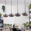 Mertola hanging light, pendant light Smoke-coloured, 4-light sources