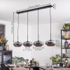 Mertola hanging light, pendant light Smoke-coloured, 4-light sources