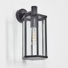 Monfanim outdoor wall light, wall light black, 1-light source