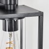 Trancozelos outdoor wall light, wall light black, 1-light source