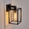 Trancozelos outdoor wall light, wall light black, 1-light source