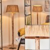 Granja floor lamp Ecru, black, 1-light source