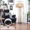 Cavaca floor lamp Ecru, black, 1-light source