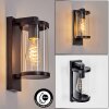 Telhada outdoor wall light, wall light black, 1-light source