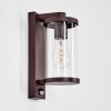 Telhada outdoor wall light, wall light rust-coloured, 1-light source, Motion sensor