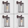 Monfanim outdoor wall light, wall light rust-coloured, 1-light source