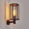 Monfanim outdoor wall light, wall light rust-coloured, 1-light source