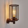 Monfanim outdoor wall light, wall light rust-coloured, 1-light source