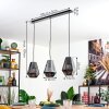 Duren hanging light, pendant light black, 3-light sources