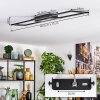 Torresella ceiling light LED black, 1-light source
