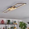 Torresella ceiling light LED black, 1-light source