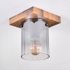 Donar ceiling light Wood like finish, 1-light source