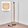 Cavaca floor lamp Ecru, black, 1-light source
