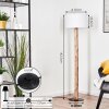 Bassagoda floor lamp Ecru, black, 1-light source