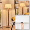 Bassagoda floor lamp Ecru, black, 1-light source