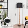 Bassagoda floor lamp Ecru, black, 1-light source