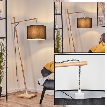 Soungou floor lamp Ecru, white, 1-light source