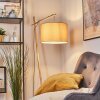Soungou floor lamp Ecru, white, 1-light source