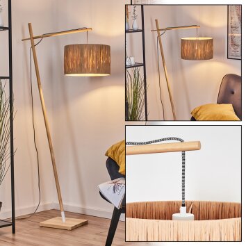 Granja floor lamp Ecru, white, 1-light source