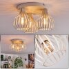 Orlin ceiling light sand-coloured, 3-light sources