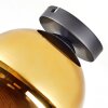 Koyoto ceiling light, globe light 20 cm gold, 1-light source