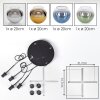 Koyoto hanging light, globe light, pendant light blue, chrome, gold, green, clear, Smoke-coloured, 4-light sources