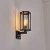 Monfanim outdoor wall light, wall light black, 1-light source, Motion sensor