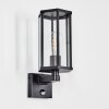Monfanim outdoor wall light, wall light black, 1-light source, Motion sensor