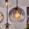 Koyoto hanging light, globe light, pendant light Amber, clear, Smoke-coloured, 4-light sources