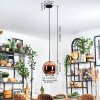 Koyoto hanging light, globe light, pendant light coppery, 1-light source