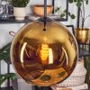 Koyoto hanging light, globe light, pendant light gold, 1-light source