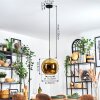 Koyoto hanging light, globe light, pendant light gold, 1-light source