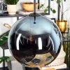 Koyoto hanging light, globe light, pendant light blue, 1-light source