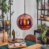 Koyoto hanging light, globe light, pendant light coppery, 1-light source