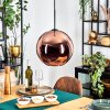 Koyoto hanging light, globe light, pendant light coppery, 1-light source