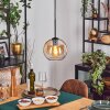 Koyoto hanging light, globe light, pendant light Amber, clear, 1-light source