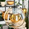Koyoto hanging light, globe light, pendant light Amber, clear, 1-light source