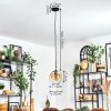 Koyoto hanging light, globe light, pendant light Amber, clear, 1-light source