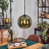 Koyoto hanging light, globe light, pendant light 25 cm green, 1-light source