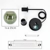 Koyoto hanging light, globe light, pendant light 25 cm green, 1-light source