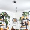 Koyoto hanging light, globe light, pendant light 30 cm Smoke-coloured, 1-light source