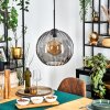 Koyoto hanging light, globe light, pendant light 30 cm Smoke-coloured, 1-light source